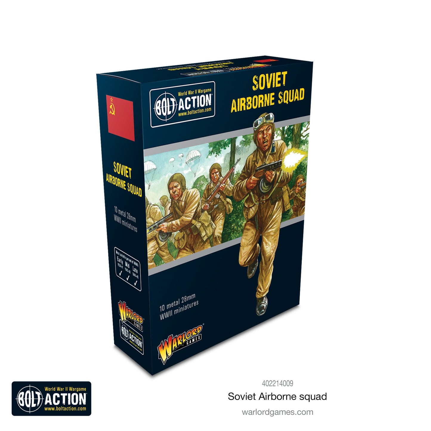 Bolt Action Soviet Airborne Squad