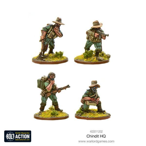 Bolt Action British Chindit HQ