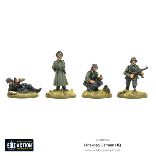 Bolt Action Blitzkrieg German HQ (1939-42)