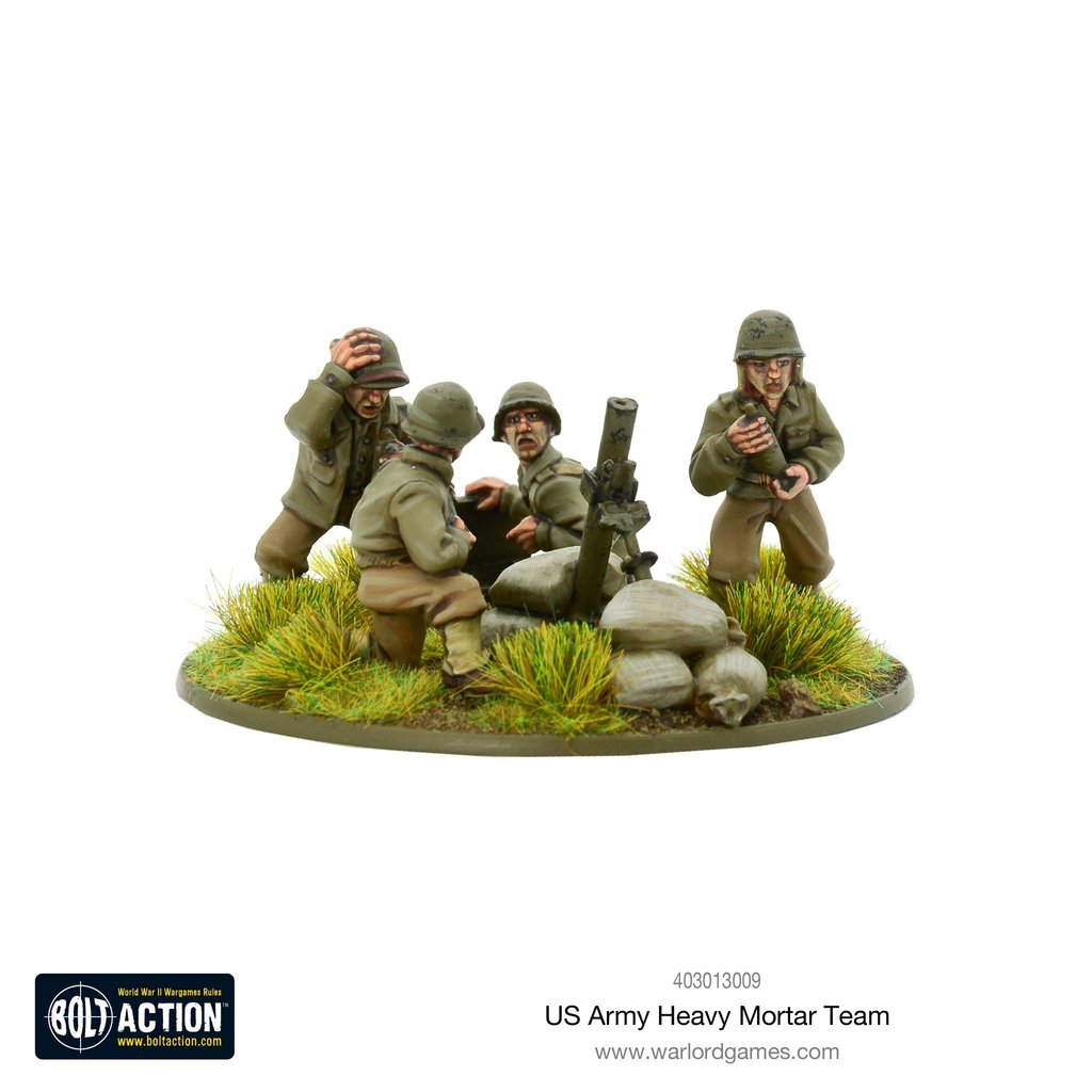 Bolt Action US Army Heavy Mortar Team