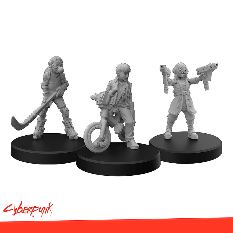 Cyberpunk RED Miniatures - Generation Red