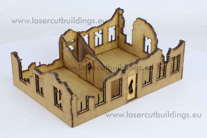 Brick Tenement House of the 2nd Generation - One-Story Ruin  28mm