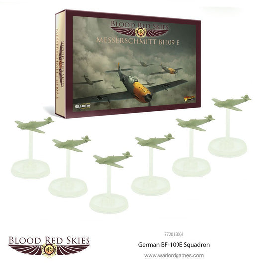Blood Red Skies: German BF-109 6 Plane Squadron