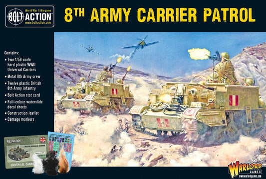 British 8th Army Carrier Patrol