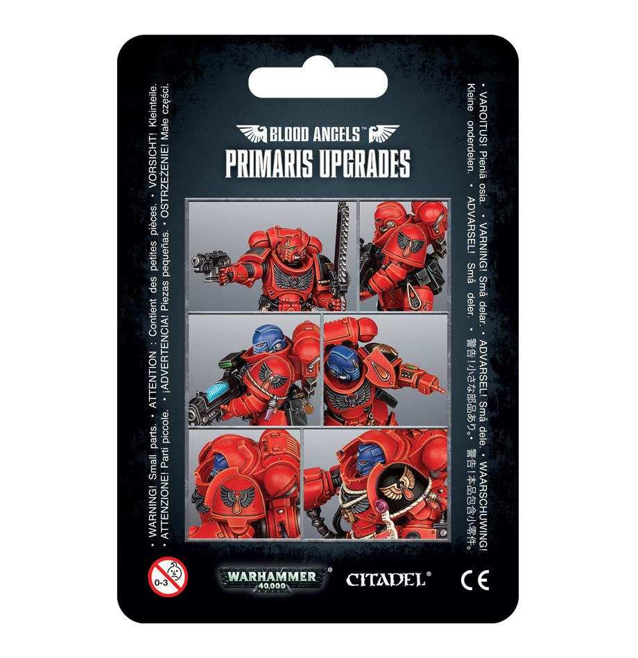 Space Marines Blood Angels Primaris Upgrades