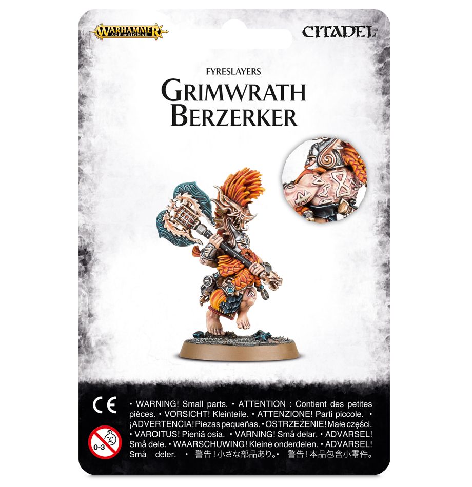 Age Of Sigmar Fyreslayers  Grimwrath Berzerker