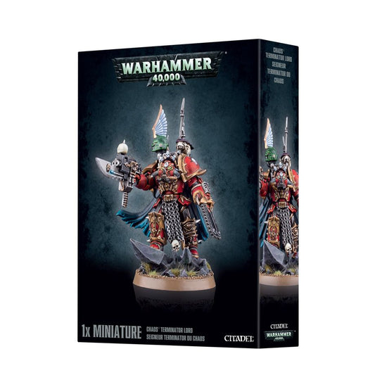 Chaos Space Marines Chaos Lord in Terminator Armor