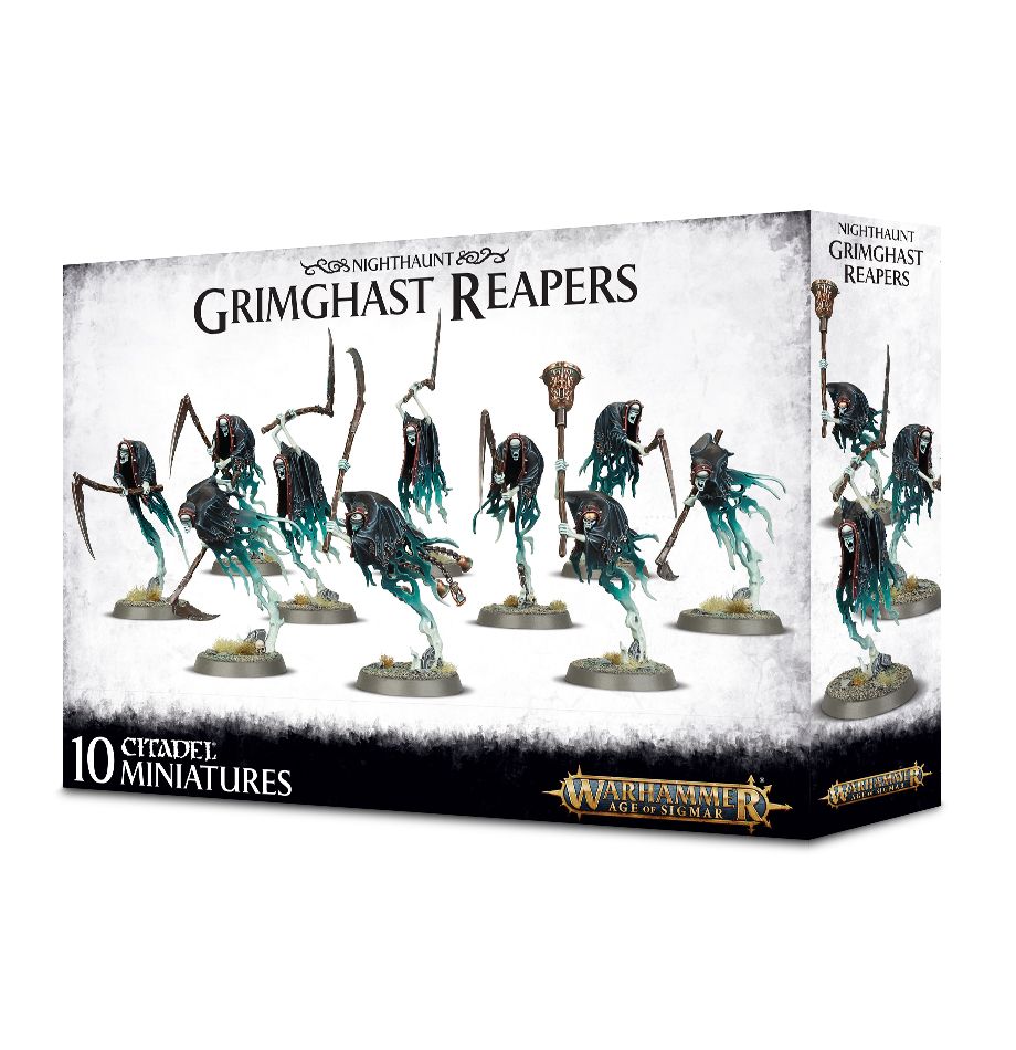 Age of Sigmar Nighthaunt Grimghast Reapers