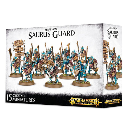 Age of Sigmar Seraphon Saurus Guard