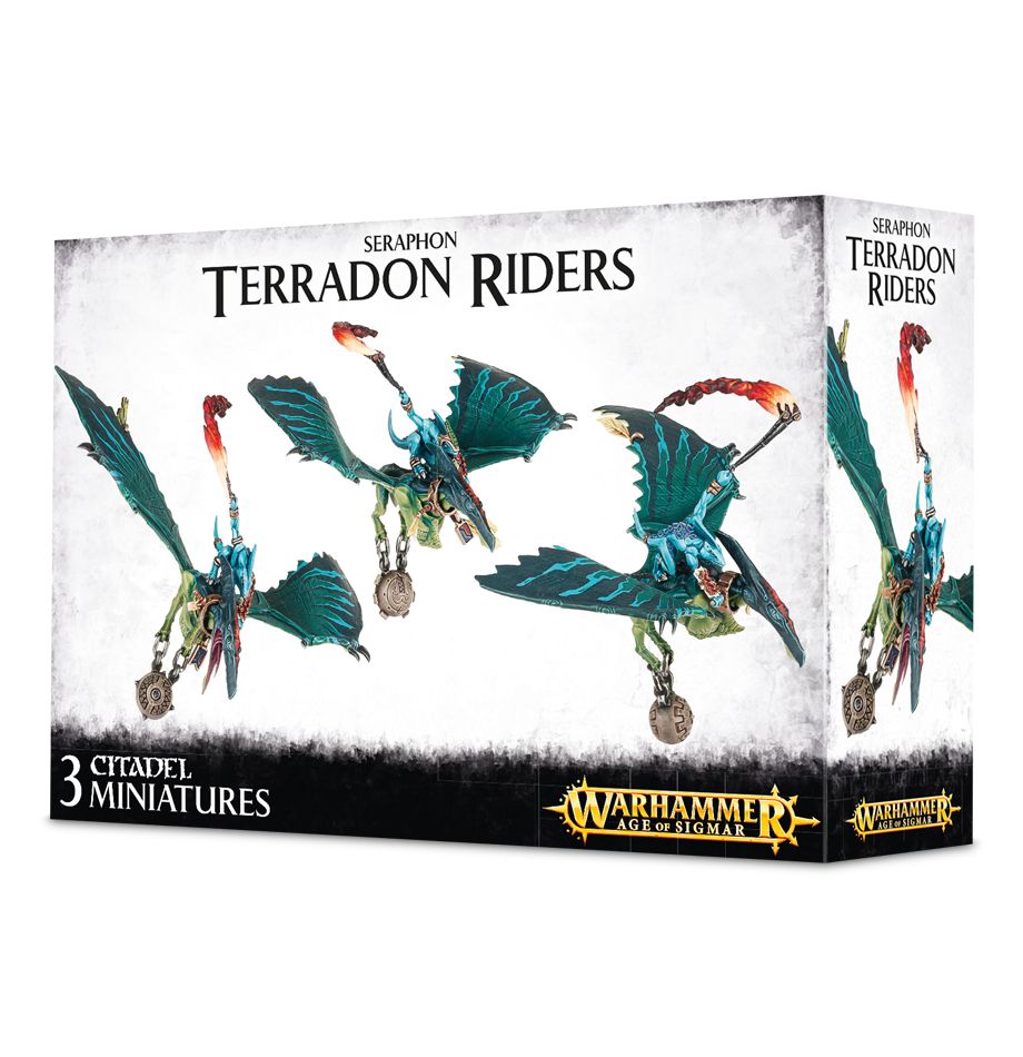 Age of Sigmar Seraphon Terradon Riders