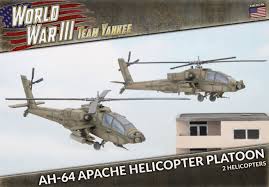 WWIII: Team Yankee AH-64 Apache Helicopter Platoon
