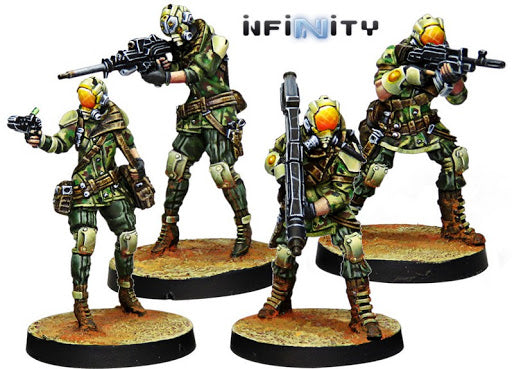 Infinity NA2 Brawlers Mercenary Enforcers