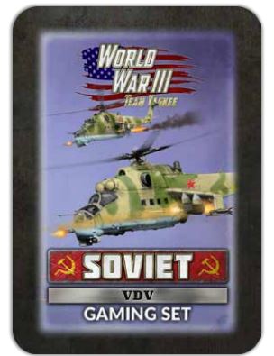 WWIII: Team Yankee Soviet VDV Gaming Set