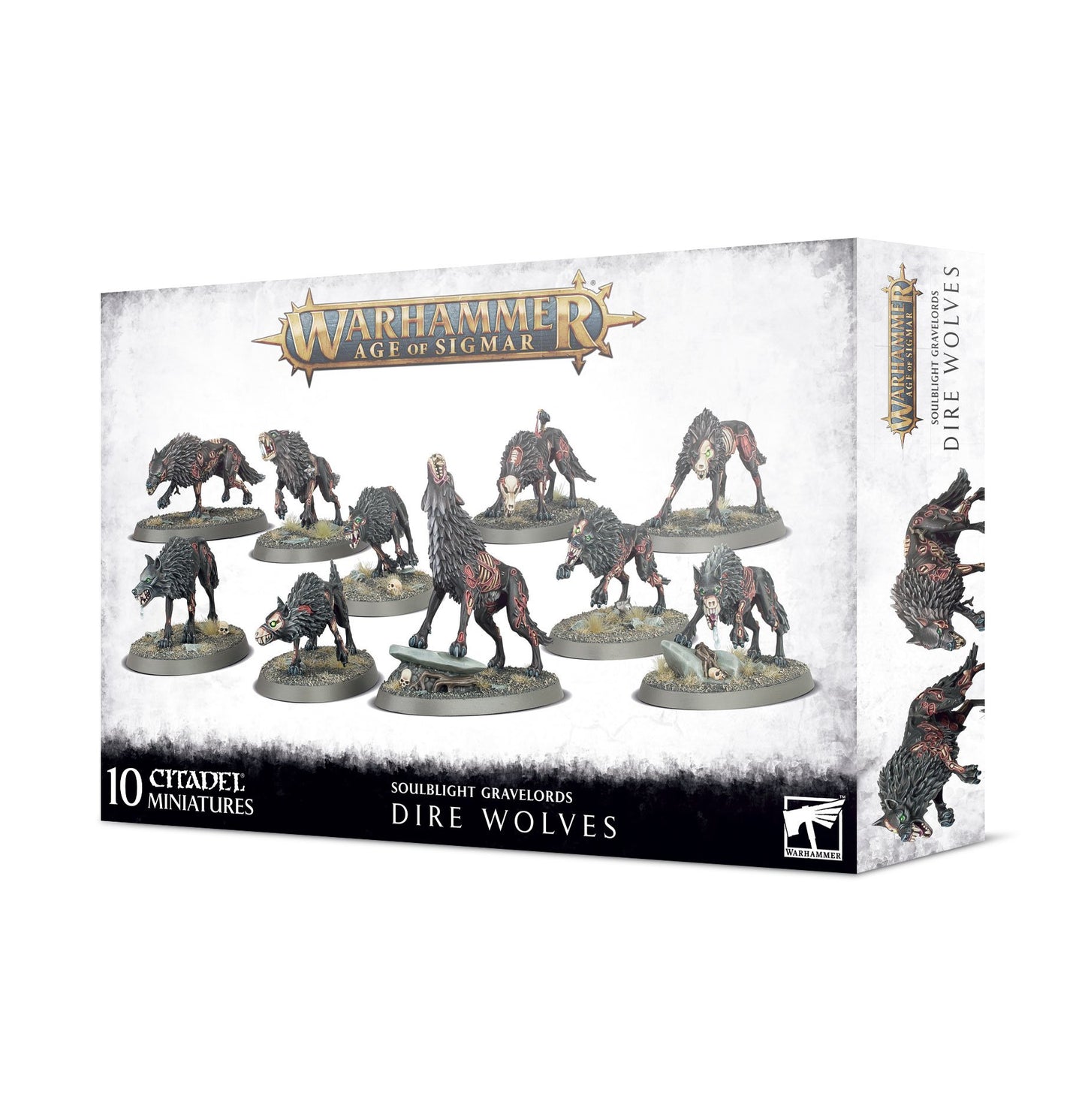 Age of Sigmar Soulblight Gravelords: Dire Wolves