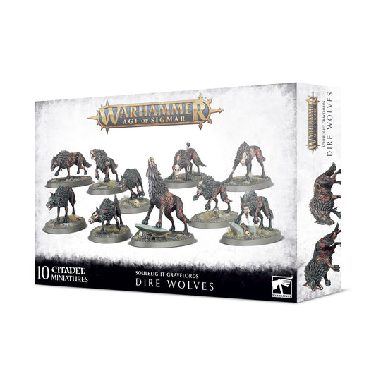 Age of Sigmar Soulblight Gravelords: Dire Wolves