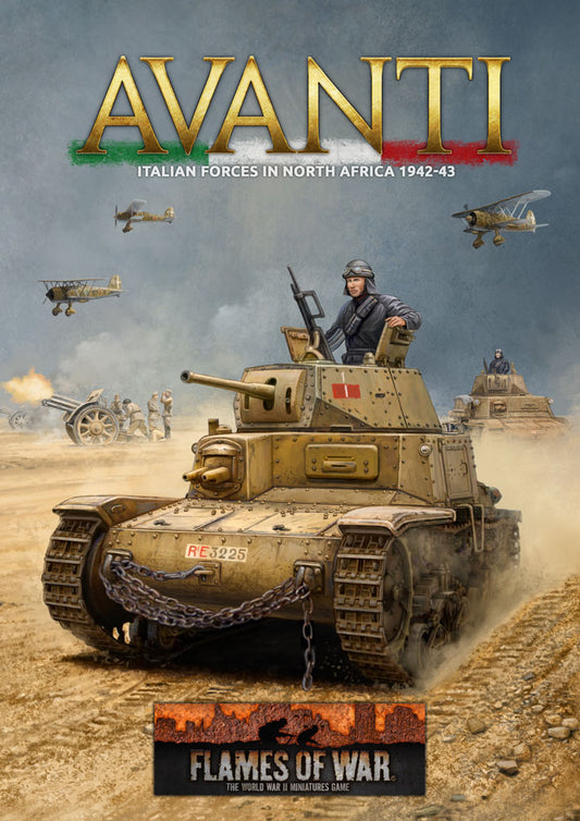 Flames of War Avanti Italian Forces in North Africa