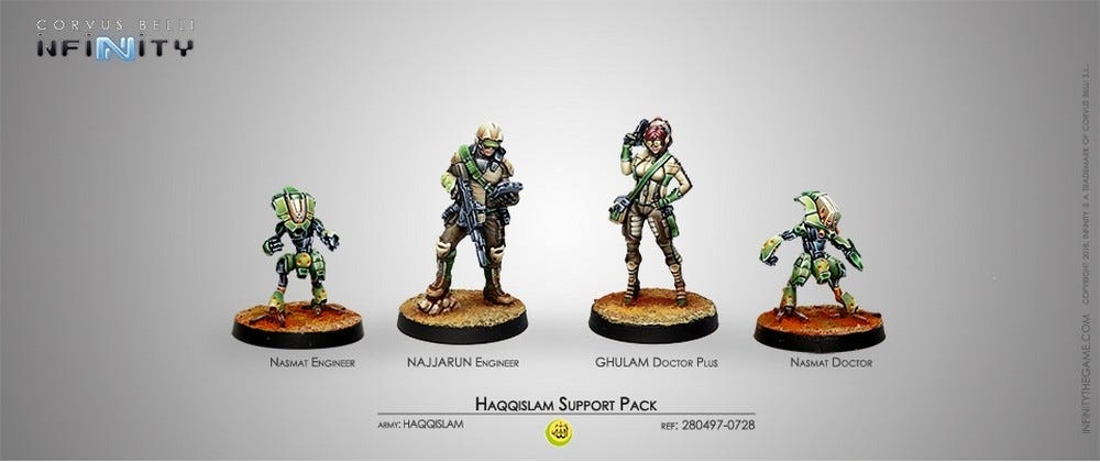 Infinity Haqqislam Support Pack