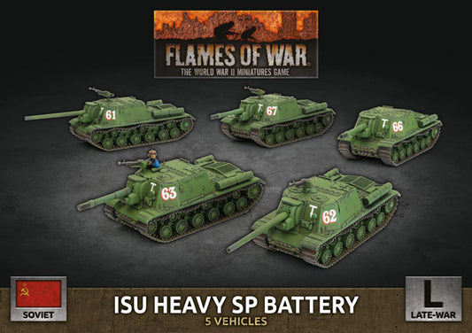 ISU Heavy SP Battery Soviets FOW