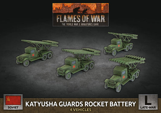 Katyusha Guards Rocket Battery Soviets FOW