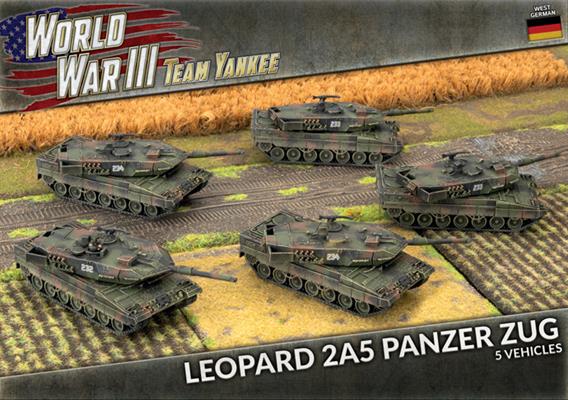 West German Leopard 2A5 Zug Team Yankee