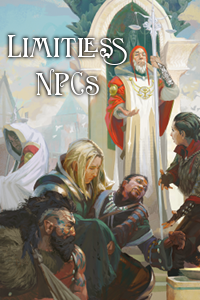 D&D 5E: Limitless NPC's vol.1 (Hardcover)