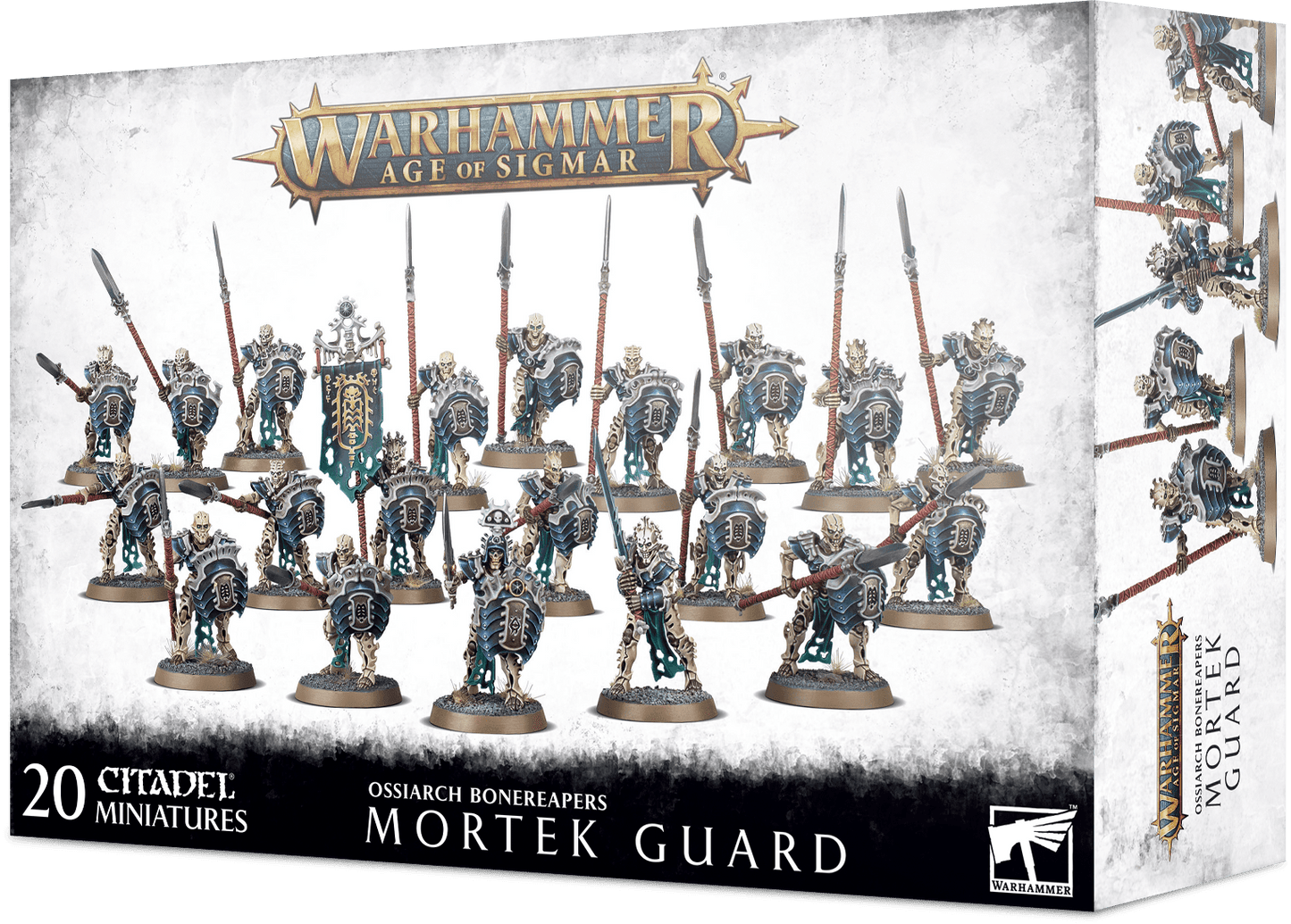 Age of Sigmar Ossiarch Bonereapers Mortek Guard