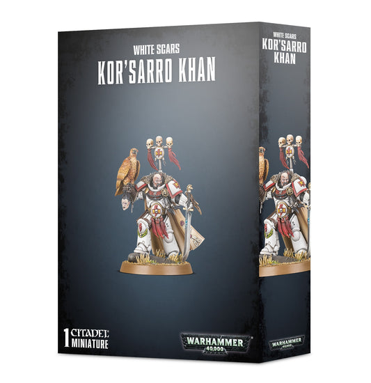 Space Marines White Scars Kor’sarro Khan