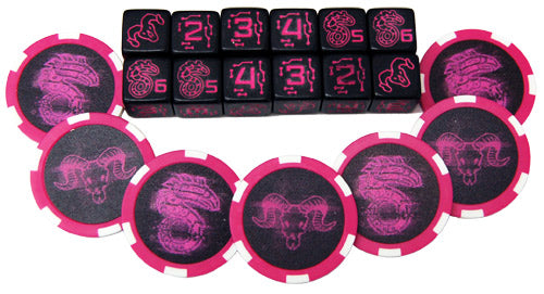 Shadowrun Dice & Edge Tokens