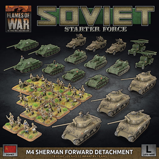 FOW Soviet M4 Sherman Forward Detachment