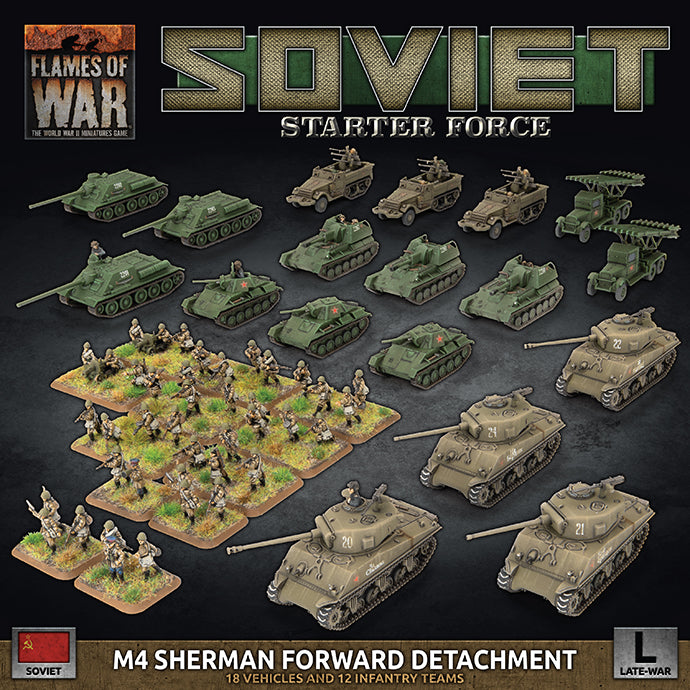 FOW Soviet M4 Sherman Forward Detachment Army Deal