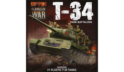 Soviet T-34 Tank Battalion Flames of War Bagration