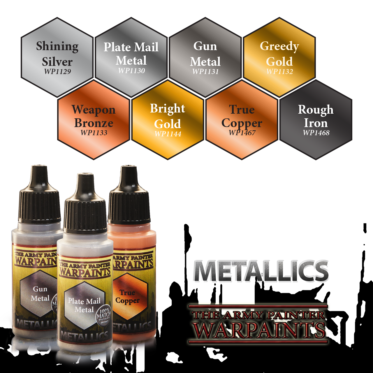 TAP Metallic Paint Set