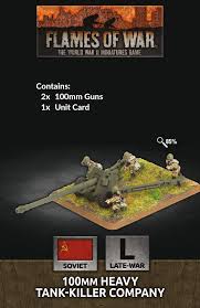 100mm Heavy Tank Killer Company Soviet FOW
