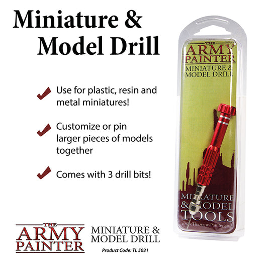TAP Tool: Miniature and Model Drill