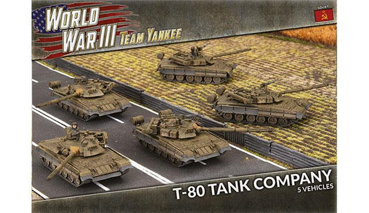 SWWIII: Team Yankee Soviet T-80 Tank Company