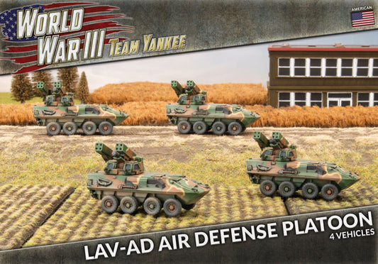 WWIII: Team Yankee American LAV-AD Air Defense Platoon
