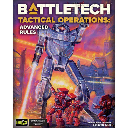 Battletech Tactical Operations - Advanced Rules