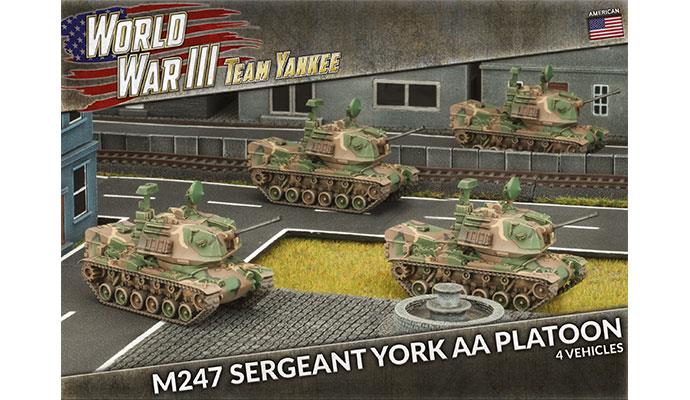 WWIII: Team Yankee American M247 Sergeant York AA Platoon