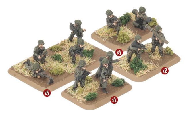 WWIII: Team Yankee NATO French Infantry Platoon