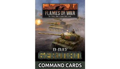 Flames of War D-Day German Command Cards