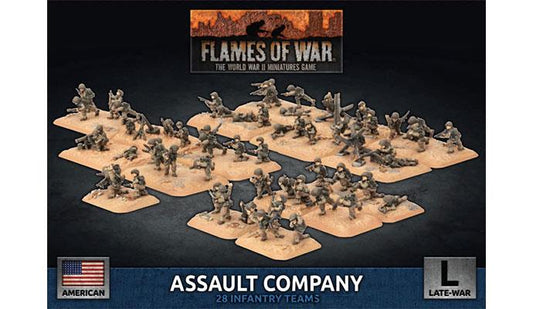 Flames of War American Assault Company American