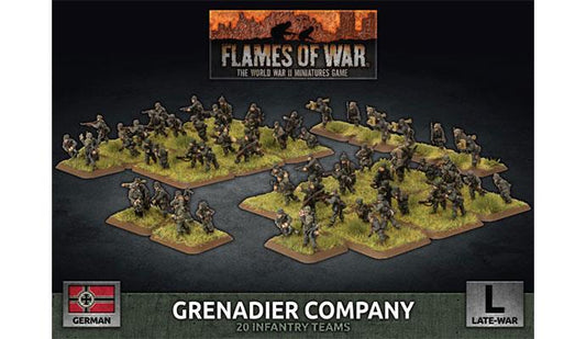 German Flames of War Grenadier Company