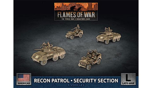 Flames of War American Recon Patrol  Security Section