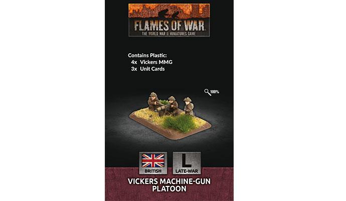 British Vickers MMG Platoon Flames of War