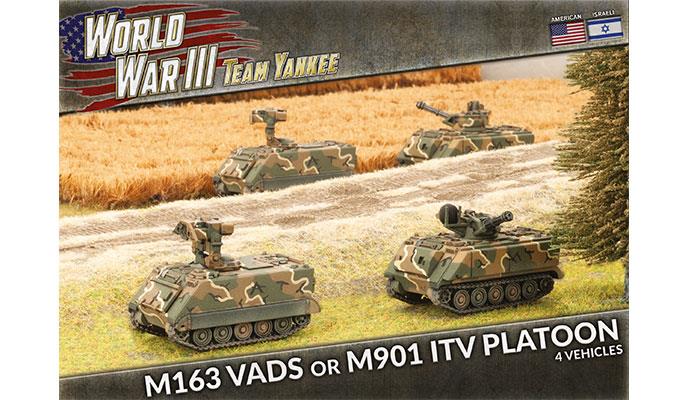 WWIII: Team Yankee American M163 VADS or M901 ITV Platoon