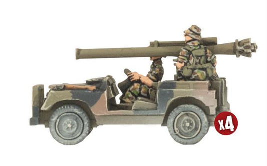 WWIII: Team Yankee NATO Anti-tank Land Rover Section