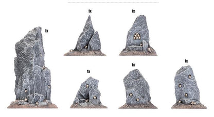 Sacrificial Rocks (x6) - 30mm