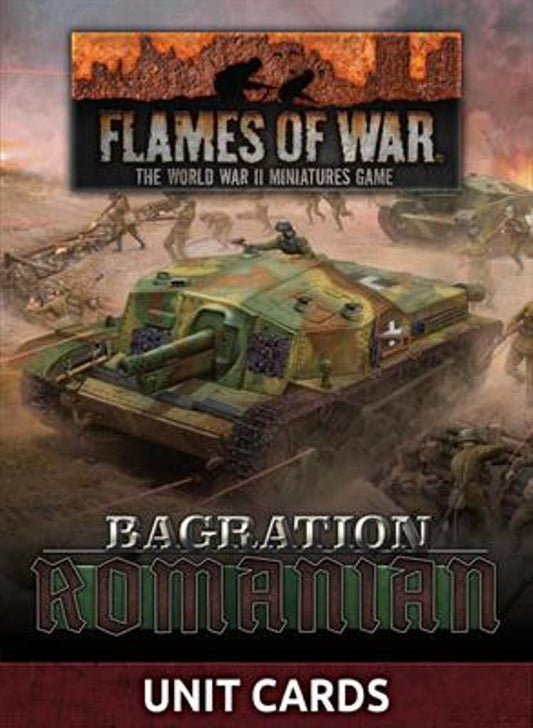 Flames of War Bagration: Romanian Unit Cards