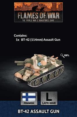 Flames of War Finnish BT-42 Assault Gun