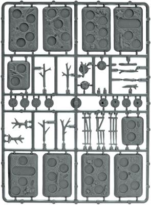 Flames of War Late War Plastic Bases